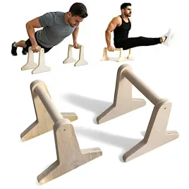 paraletki-wysokie-drewniane-uchwyty-do-pompek-kalisteniki-mocne-25cm