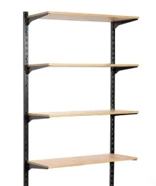 garderoba-jednomodulowa-4-polkowa-best-line-60x200-czarna