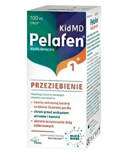 Pelafen Kid MD 1+ Przeziębienie 100 ml