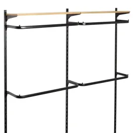 garderoba-dwumodulowa-best-line-180x200-czarna