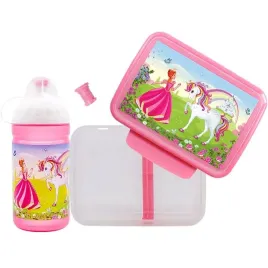 zestaw-zdrowy-bidon-ksiezniczka-i-jednorozec-05l-sniadaniowka-nakrywka