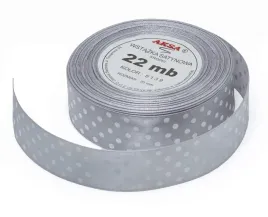 wstazka-satynowa-tasiemka-srebrna-kropki-25mm-22m