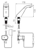 bateria-bezdotykowa-sirocco-sensor-power-safe-bbb1-stan-nowy