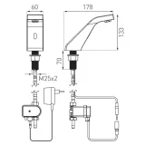 bateria-bezdotykowa-sirocco-sensor-power-safe-bbb1-kolor-srebrny