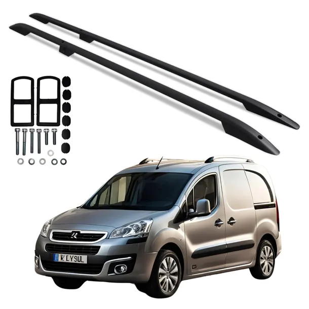 RELINGI DACHOWE PEUGEOT PARTNER / CITROEN BERLINGO II 2 od 2007-2018