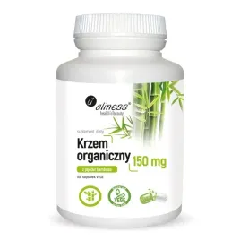 aliness-krzem-organiczny-z-bambusa-150-mg-100-kaps-jedrna-skora-mocne-wlosy