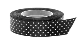 wstazka-satynowa-tasiemka-czarna-w-kropki-25mm-22m