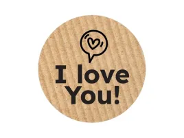 naklejki-okragle-kraft-fi35mm-i-love-you-200szt