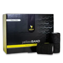 bandaz-kohezyjny-yellowband-75cmx45m-12szt-w-opakowaniu-czarny