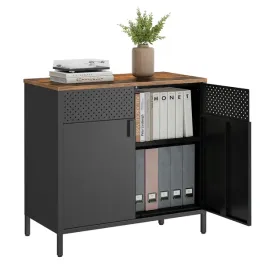 komoda-szafka-loft-industrialna-do-salonu-sypialni-regulowane-nozki-czarna