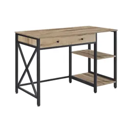 biurko-komputerowe-loft-industrialne-bez-do-pracowni-biura-szuflada-polki