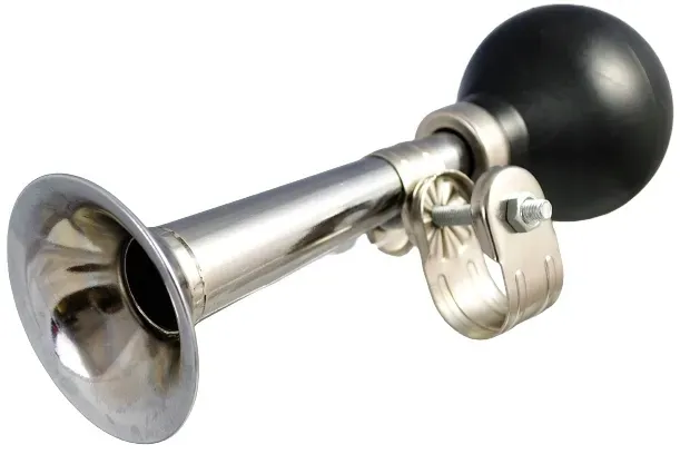 trabka-do-roweru-srebrna-180-mm-stan-nowy