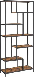 regal-metalowy-do-pokoju-uniwersalny-180x30x80-cm-loft-rustykalny-brazowy