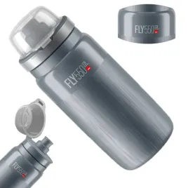 bidon-elite-fly-mtb-tex-szary-logo-550ml-super-lekki-80-gram