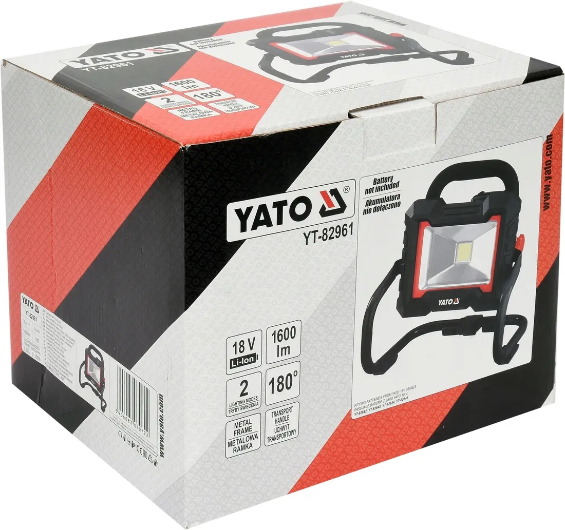 reflektor-led-18v-1600lm-20w-stan-nowy