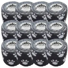 yellowband-bandaz-kohezyjny-5cm-czarny-w-lapki