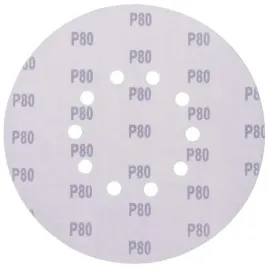 papier-krazek-rzep-bialy-white-225mm-p80-10-otworow-25-sztuk