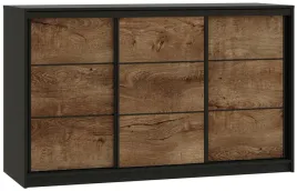 komoda-przesuwna-z-szufladami-160-cm-loft-z-drazkiem-na-wieszaki