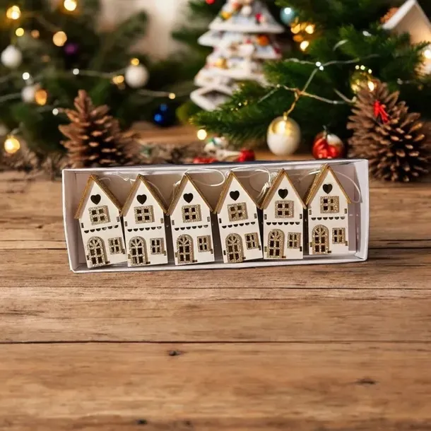 domek-dom-swiateczne-domki-biale-ozdobne-zawieszki-6szt-choinke-stroik-stan-opakowania-oryginalne