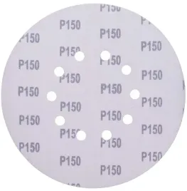 papier-krazek-rzep-bialy-white-225mm-p150-10-otworow-25-sztuk