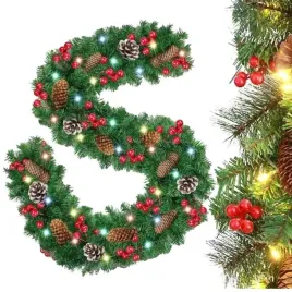 girlanda-swiateczna-choinkowa-gesta-sztuczna-led-szyszki-jarzebina-26m
