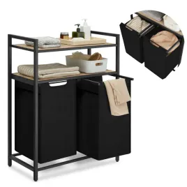 kosz-na-pranie-dwukomorowy-industrialny-loft-z-polkami-2x46-l-lazienkowy