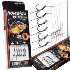 hokkaido-przypon-hak-10-method-feeder-z-igla-all-sizes-available-10cm