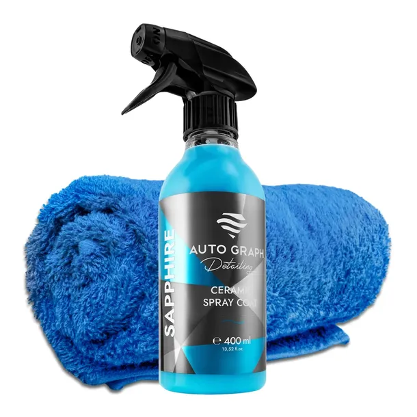 AUTO GRAPH SAPPHIRE 400 ml Ceramic Spray WET LOOK + OCHRONA LAKIERU SiO2