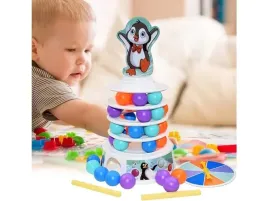 gra-zrecznosciowa-pingwin-na-wiezy-bierki-pileczki