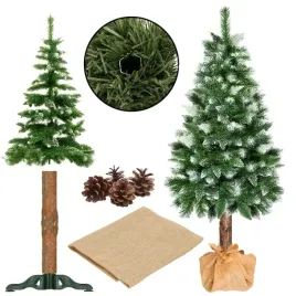 choinka-sztuczna-220-cm-na-pniu-piekna-sosna-diamentowa-gesta-osniezona