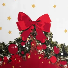 obrus-swiateczny-bawelniany-czerwony-z-girlanda-i-kokardami-360x140-cm