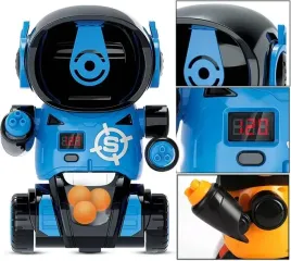strzelanie-do-celu-robot-2x-pistolet-na-kulki-licznik-gra-zrecznosciowa