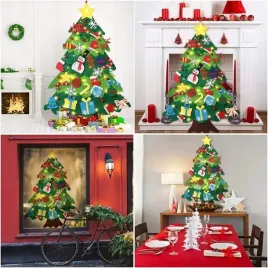 choinka-filcowa-z-ozdobami-zabawka-dla-dzieci-diy-dekoracja-100cm-prezent