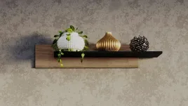 polka-wiszaca-scienna-do-salonu-na-ksiazki-niewidoczne-mocowanie-p100