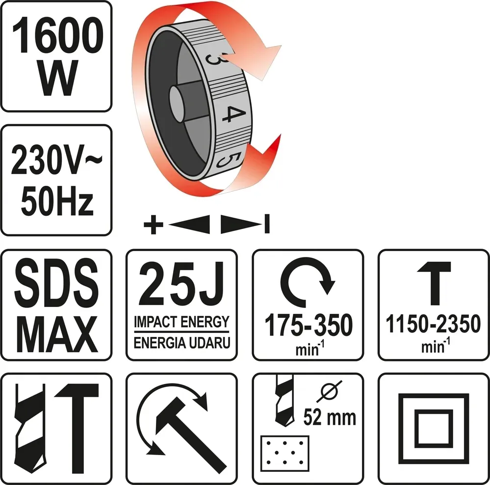 mlot-udarowo-obrotowy-25j-sds-max