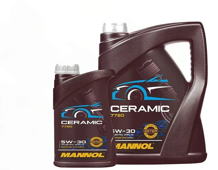 OLEJ SYNTETYCZNY MANNOL CERAMIC 5W30 C3 6L Audi BMW Fiat (PF)