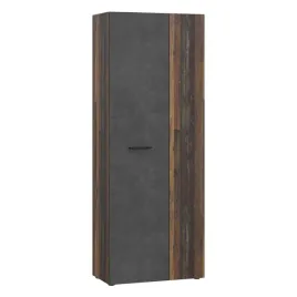 wysoka-szafa-do-przedpokoju-z-polkami-70cm-waska-szafka-na-buty-retro-beton
