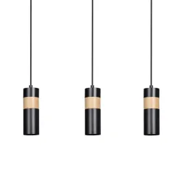 lampa-wiszaca-akari-3-black-skandynawska-tuby-drewno-czarna