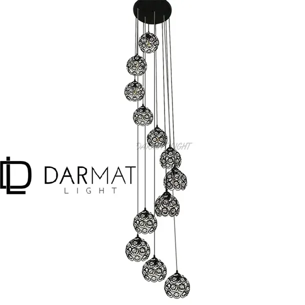 lampa-wiszaca-antresola-czarna-azurowa-kule-12-kloszy-200cm-darmat-light-kolor-czarny