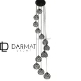 lampa-wiszaca-antresola-czarna-azurowa-kule-12-kloszy-200cm-darmat-light-kolor-czarny