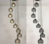 lampa-wiszaca-antresola-czarna-azurowa-kule-12-kloszy-200cm-darmat-light-dlugosc-wysokosc-200-cm