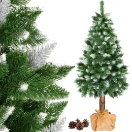 choinka-sztuczna-160-cm-na-pniu-piekna-sosna-diamentowa-gesta-osniezona