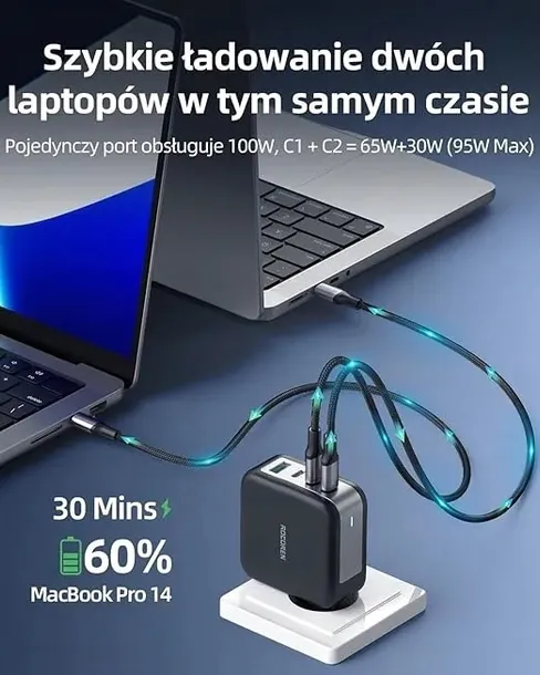ladowarka-rocoren-100w-gan-fast-chareger-3xusb-c-usb-a-pd-qc-kolor-czarny