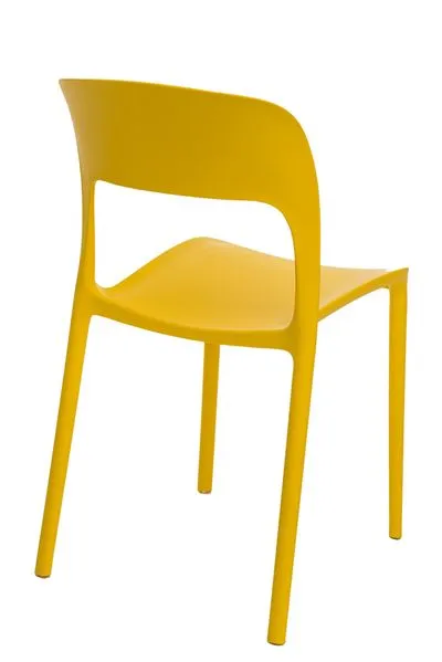 zolte-minimalistyczne-krzeslo-z-oparciem-deliot-2x-stan-nowy
