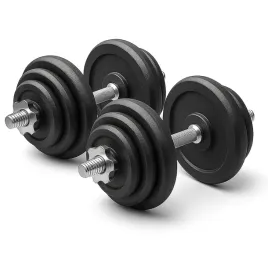 hantle-zeliwne-2x20-kg-gryf-talerze-zestaw-40kg