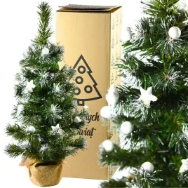 choinka-sztuczna-mala-osniezona-gesta-ozdobiona-65-cm-z-bialymi-ozdobami