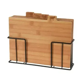 zestaw-4-deski-do-krojenia-drewniane-deski-kuchenne-stojak-metalowy-loft