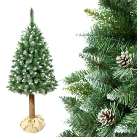 choinka-sztuczna-sosna-na-pniu-diamentowa-naturalna-200-cm-szyszki