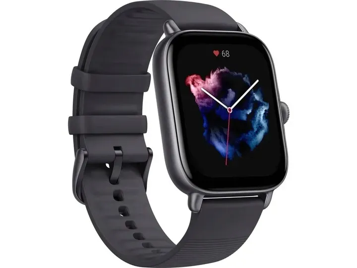 czarny-smartwatch-amazfit-gts-3-transmisja-danych-brak