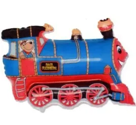 balon-foliowy-pociag-14-cali-28-x-34cm-balonik-niebieski-mini-wielokolorowy